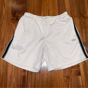 KITH WHITE SWEAT SHORTS